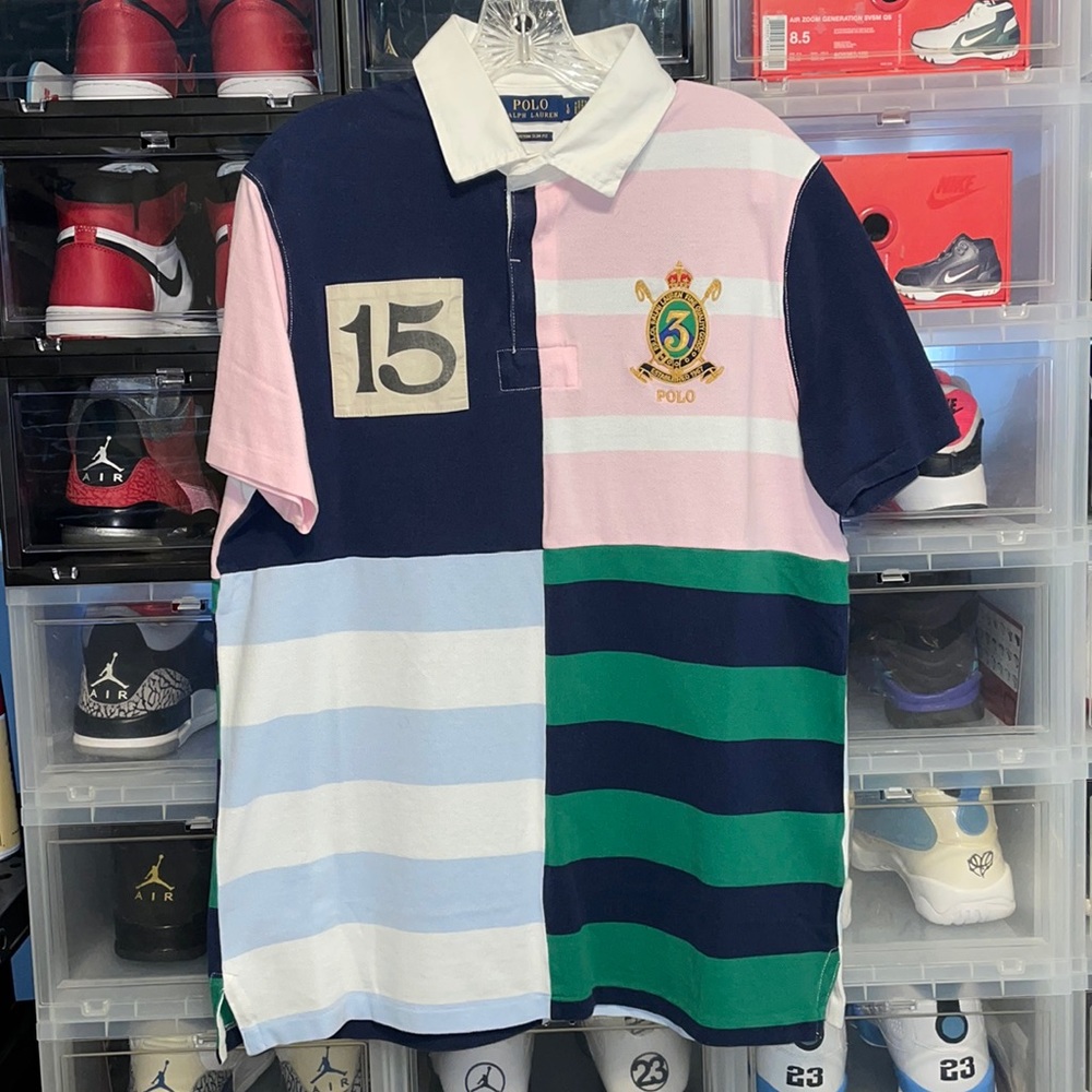 Polo by Ralph Lauren. Brand new without tags. Size Large Custom Slim Fit.